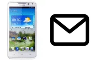 Richten Sie E-Mails auf dem Huawei Ascend D quad XL ein