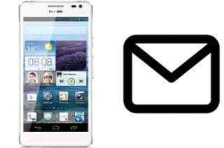 Richten Sie E-Mails auf dem Huawei Ascend D2 ein