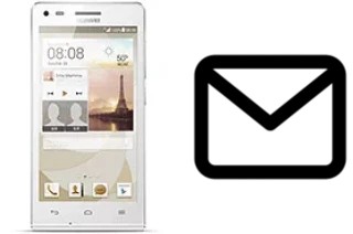 Richten Sie E-Mails auf dem Huawei Ascend G6 4G ein