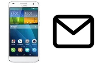 Richten Sie E-Mails auf dem Huawei Ascend G7 ein