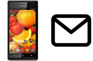 Richten Sie E-Mails auf dem Huawei Ascend P1s ein