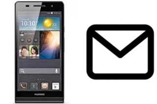 Richten Sie E-Mails auf dem Huawei Ascend P6 ein