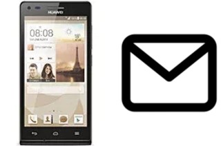 Richten Sie E-Mails auf dem Huawei Ascend P7 mini ein