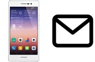 Richten Sie E-Mails auf dem Huawei Ascend P7 ein