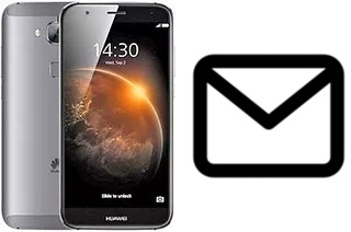 Richten Sie E-Mails auf dem Huawei G7 Plus ein