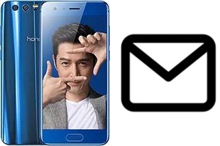 Richten Sie E-Mails auf dem Huawei Honor 9 ein