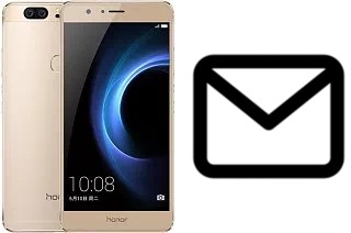 Richten Sie E-Mails auf dem Huawei Honor V8 ein