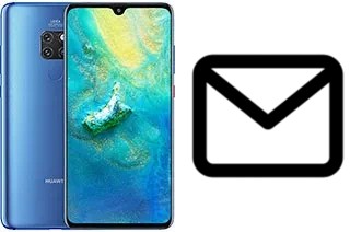 Richten Sie E-Mails auf dem Huawei Mate 20 ein