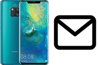 Richten Sie E-Mails auf dem Huawei Mate 20 Pro ein