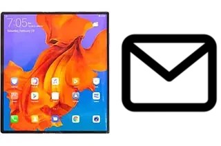 Richten Sie E-Mails auf dem Huawei Mate X ein