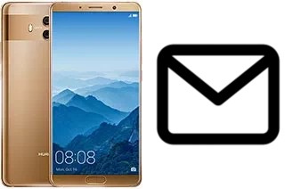 Richten Sie E-Mails auf dem Huawei Mate 10 ein