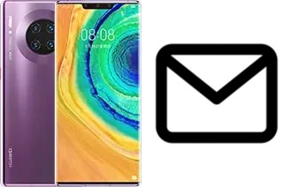 Richten Sie E-Mails auf dem Huawei Mate 30 Pro ein