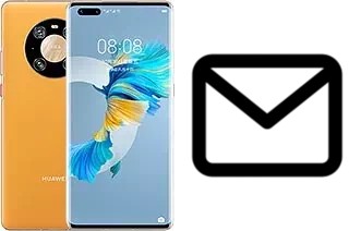 Richten Sie E-Mails auf dem Huawei Mate 40 Pro ein