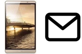 Richten Sie E-Mails auf dem Huawei MediaPad M2 8.0 ein