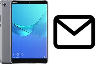 Richten Sie E-Mails auf dem Huawei MediaPad M5 8 ein