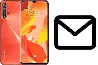 Richten Sie E-Mails auf dem Huawei nova 5 Pro ein