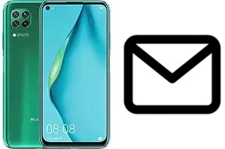 Richten Sie E-Mails auf dem Huawei P40 lite ein