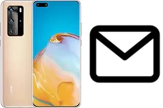 Richten Sie E-Mails auf dem Huawei P40 Pro ein