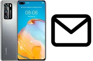 Richten Sie E-Mails auf dem Huawei P40 ein