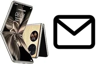 Richten Sie E-Mails auf dem Huawei P50 Pocket ein