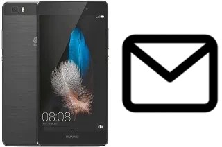 Richten Sie E-Mails auf dem Huawei P8lite ein