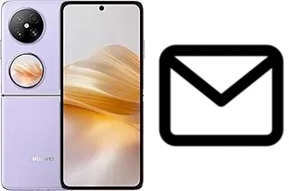 Richten Sie E-Mails auf dem Huawei Pocket 2 ein