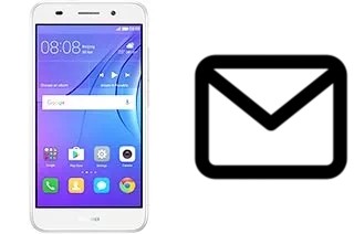 Richten Sie E-Mails auf dem Huawei Y3 (2017) ein