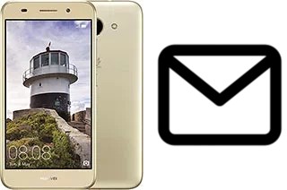 Richten Sie E-Mails auf dem Huawei Y3 (2018) ein