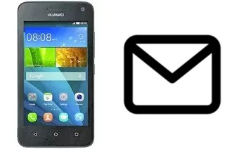 Richten Sie E-Mails auf dem Huawei Y360 ein