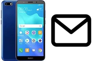 Richten Sie E-Mails auf dem Huawei Y5 Prime (2018) ein