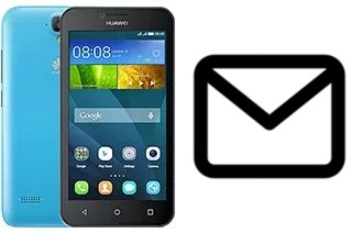 Richten Sie E-Mails auf dem Huawei Y560 ein