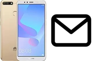 Richten Sie E-Mails auf dem Huawei Y6 Prime (2018) ein