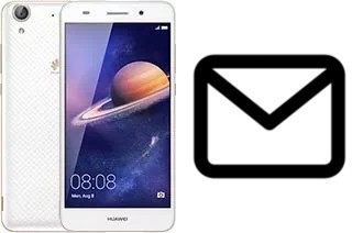 Richten Sie E-Mails auf dem Huawei Y6II Compact ein