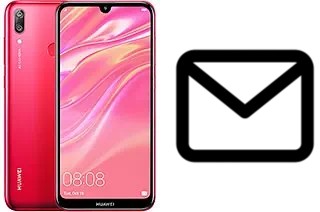 Richten Sie E-Mails auf dem Huawei Y7 (2019) ein