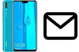 Richten Sie E-Mails auf dem Huawei Y9 (2019) ein