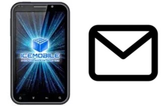 Richten Sie E-Mails auf dem Icemobile Prime ein