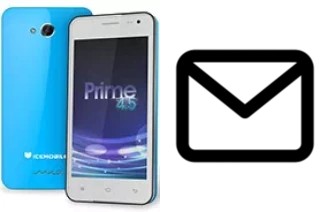 Richten Sie E-Mails auf dem Icemobile Prime 4.5 ein