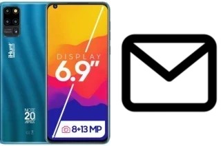 Richten Sie E-Mails auf dem iHunt Note 20 Apex 2021 ein