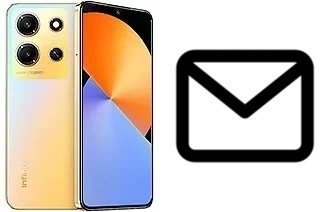 Richten Sie E-Mails auf dem Infinix Note 30i ein