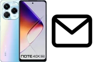 Richten Sie E-Mails auf dem Infinix Note 40X 5G ein