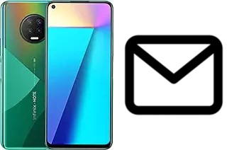 Richten Sie E-Mails auf dem Infinix Note 7 ein