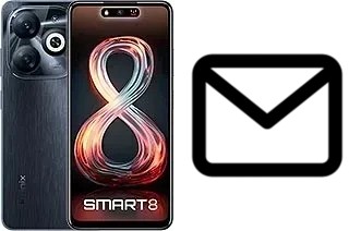 Richten Sie E-Mails auf dem Infinix Smart 8 (India) ein