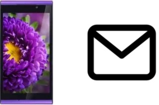 Richten Sie E-Mails auf dem InFocus M310 Charm Purple ein