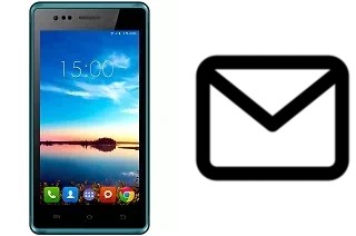 Richten Sie E-Mails auf dem Intex Aqua 4.5E ein