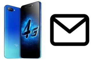 Richten Sie E-Mails auf dem itel A25 pro ein