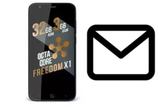 Richten Sie E-Mails auf dem Just5 Freedom X1 ein