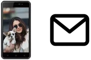 Richten Sie E-Mails auf dem Karbonn K9 Smart Selfie ein