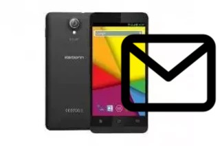 Richten Sie E-Mails auf dem Karbonn Titanium S5 Ultra ein