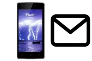 Richten Sie E-Mails auf dem KENEKSI Flash ein