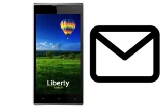 Richten Sie E-Mails auf dem KENEKSI Liberty ein